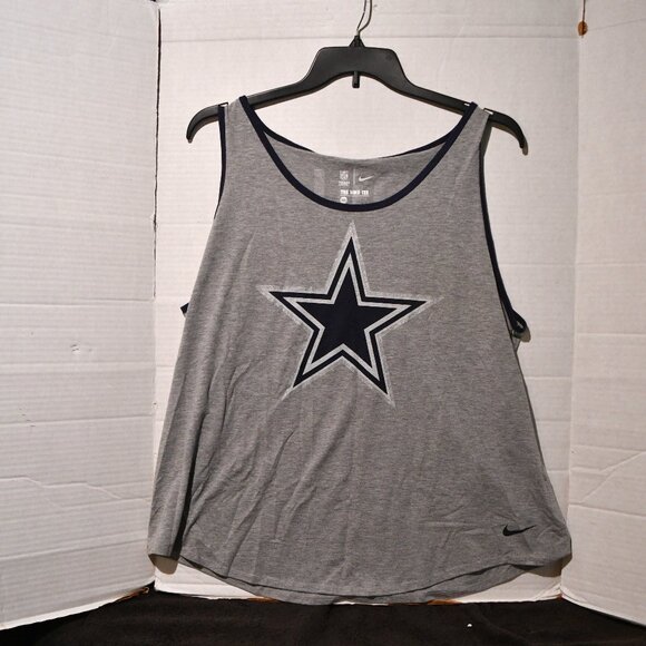 Dallas Cowboys The Nike TEE Women's Tank Top 3XL NWT Tri-Blend - Picture 1 of 7